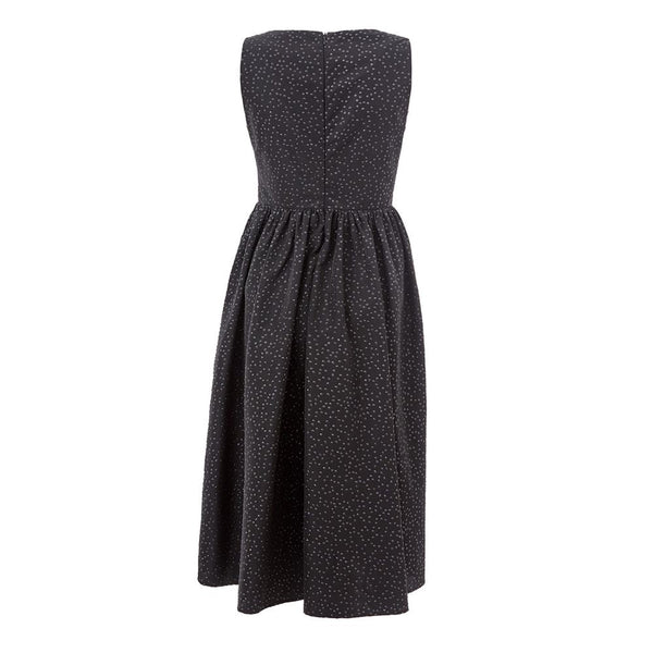 Elegant Black Polyethylene Dress Lardini