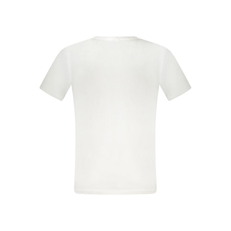 White Cotton Men T-Shirt Rifle