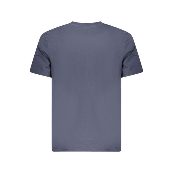 Blue Cotton Men T-Shirt Lee