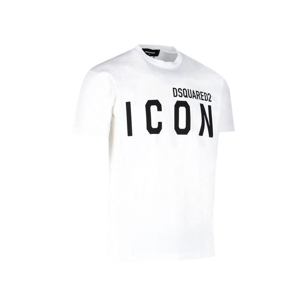 White Cotton T-Shirt Dsquared²