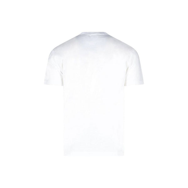 White Cotton T-Shirt Dsquared²