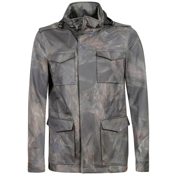 Army Cotton Jacket Herno
