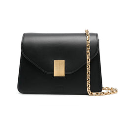 Black Leather Handbag Lanvin