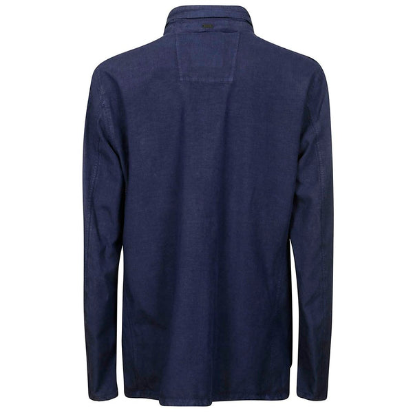 Blue Linen Jacket Herno