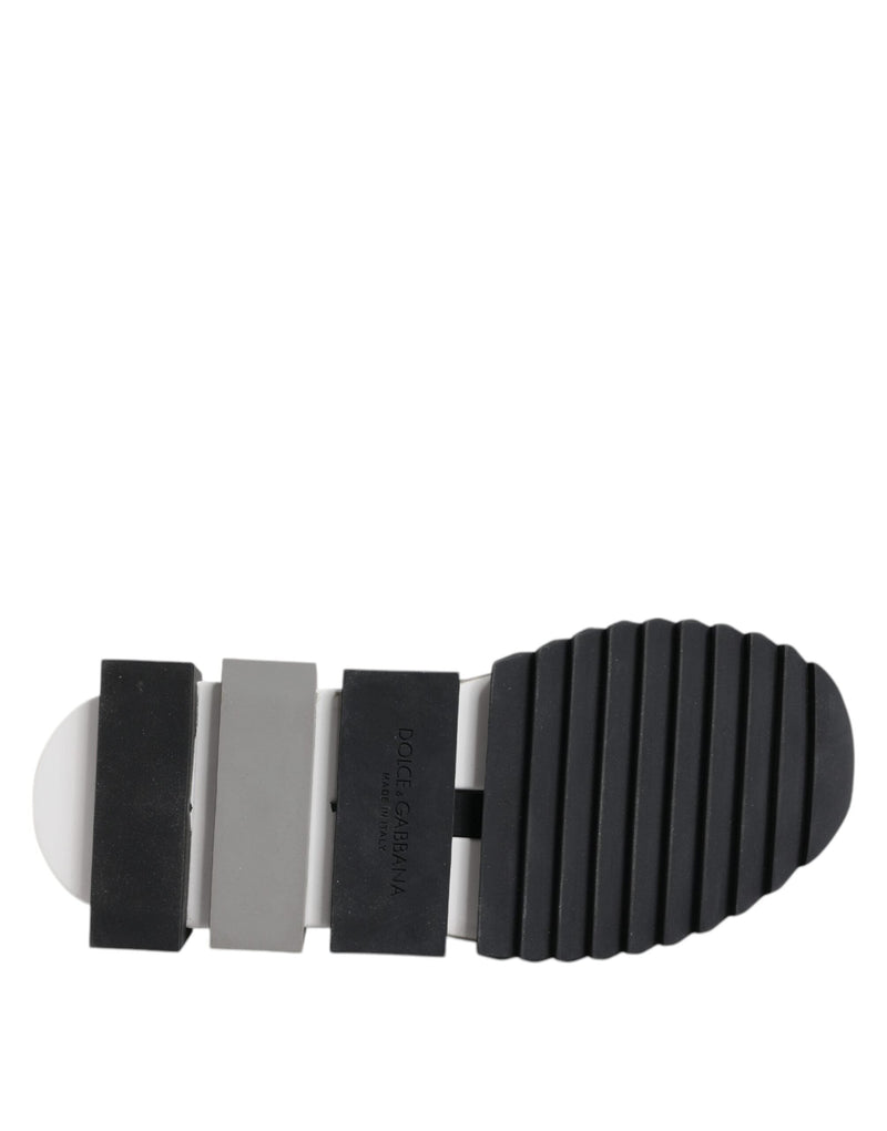 White Black Sorrento Socks Sneakers Shoes Dolce & Gabbana