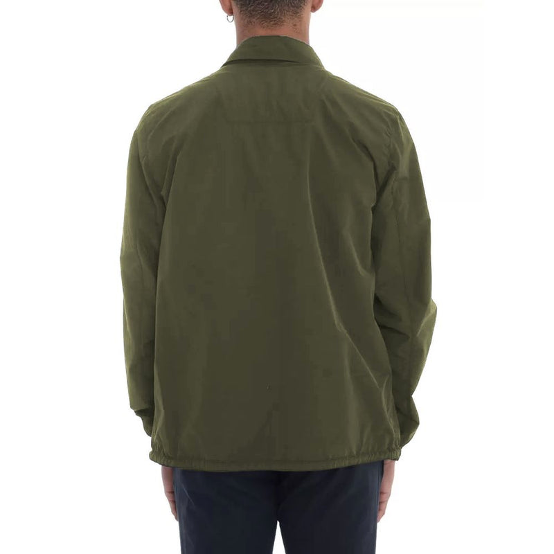 Green Nylon Jacket Herno