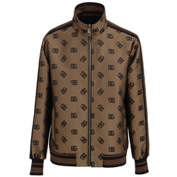 Bronze Polyester Jacket Dolce & Gabbana