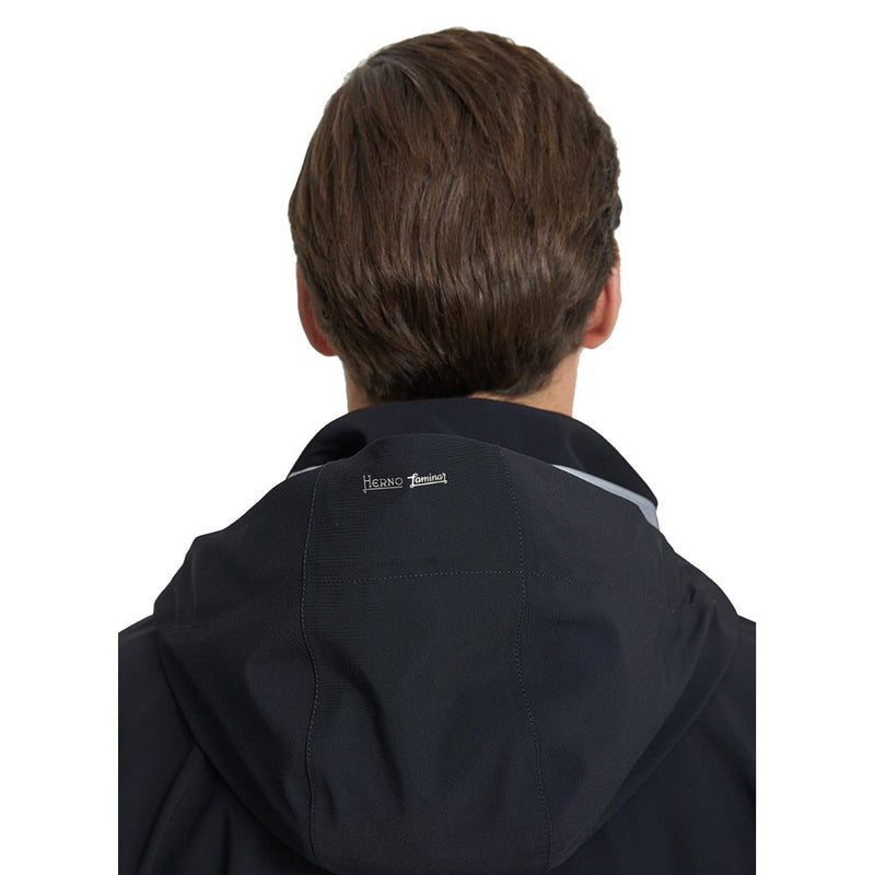 Black Nylon Jacket Herno