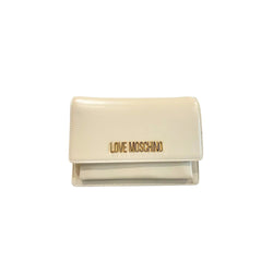 Beige Polyethylene Crossbody Bag Love Moschino