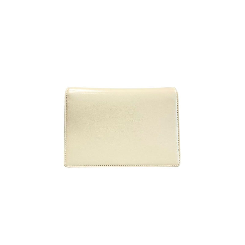 Beige Polyethylene Crossbody Bag Love Moschino