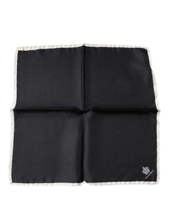 Black Crown Logo Square Handkerchief Scarf Dolce & Gabbana