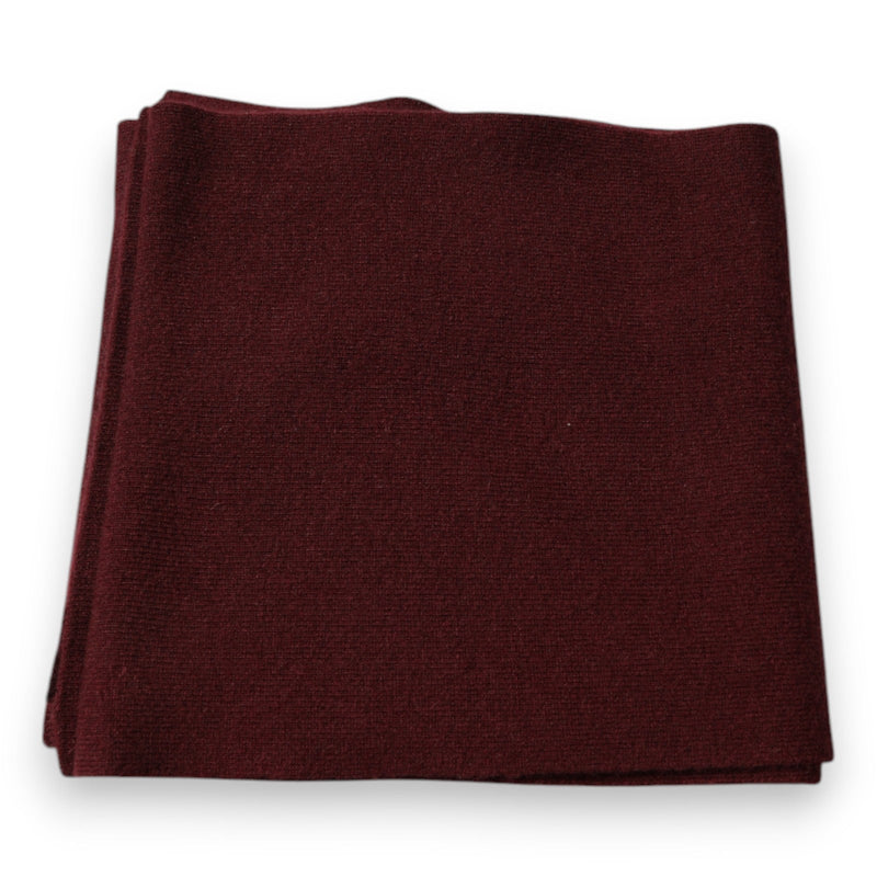 Maroon Cashmere Skinny Neck Wrap Scarf Dolce & Gabbana