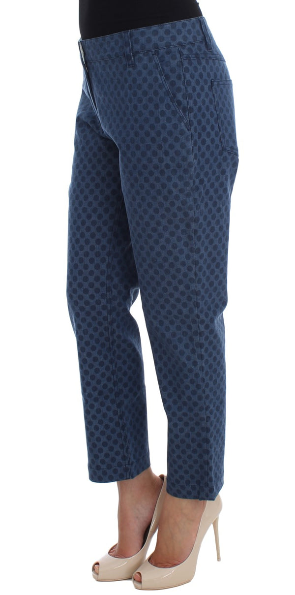 Polka Dotted Capri Stretch Jeans Dolce & Gabbana