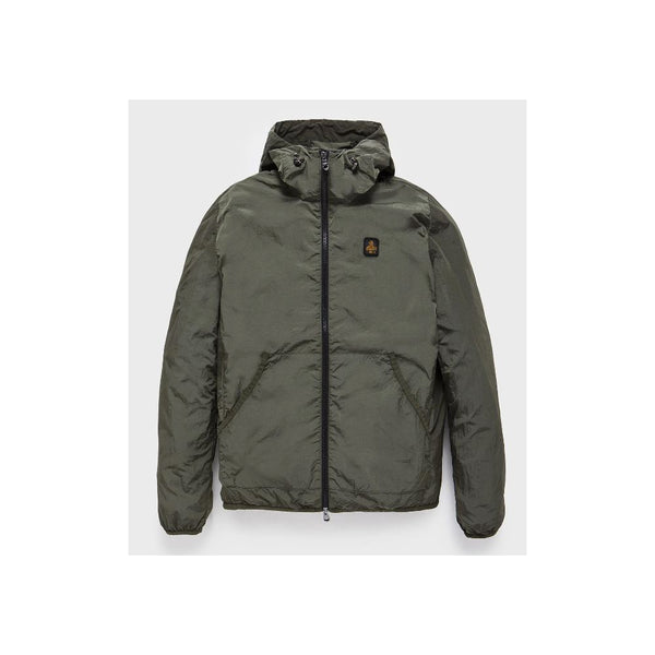Green Polyamide Men's Jacket Refrigiwear