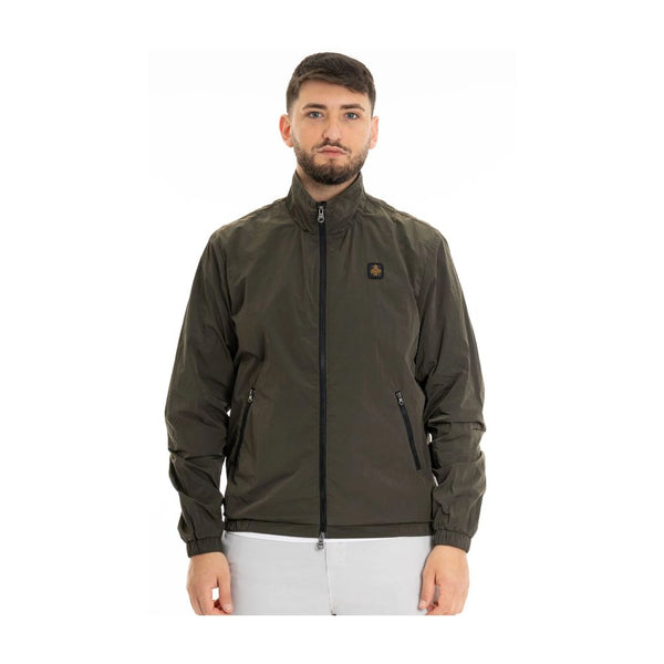 Green Polyamide Men's Jacket Refrigiwear