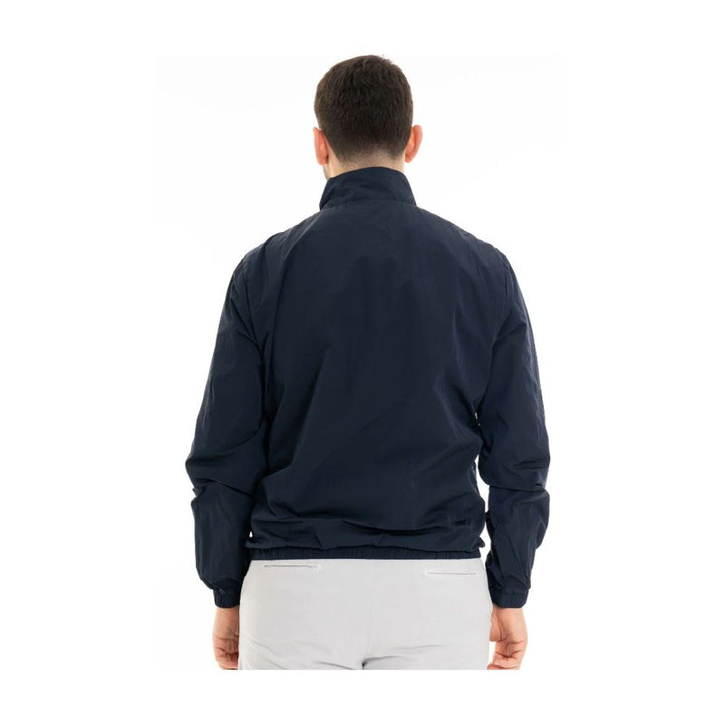 Blue Polyamide Men's Jacket Refrigiwear