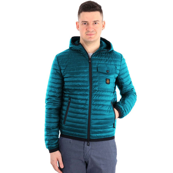 Blue Nylon Jacket Refrigiwear