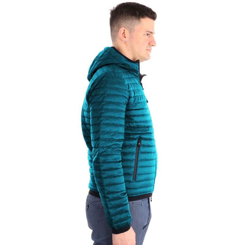 Blue Nylon Jacket Refrigiwear