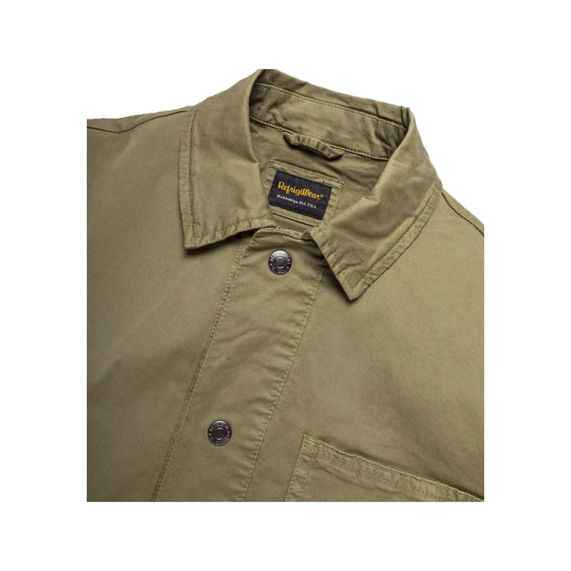 Green Cotton Jacket Refrigiwear