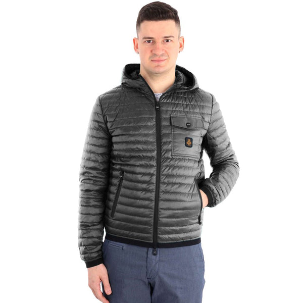 Gray Nylon Jacket Refrigiwear
