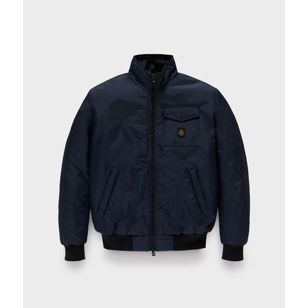 Blue Polyamide Men Jacket Refrigiwear