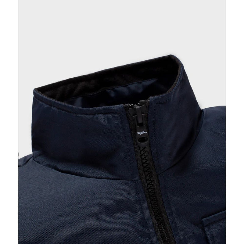 Blue Polyamide Men Jacket Refrigiwear