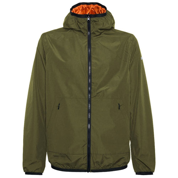 Green Nylon Jacket Refrigiwear