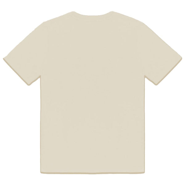 Beige Cotton T-Shirt Refrigiwear