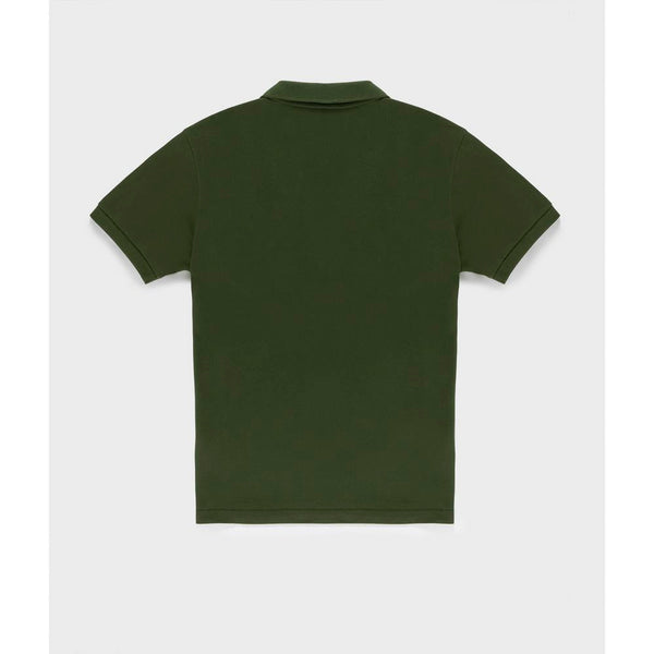 Green Cotton Polo Shirt Refrigiwear