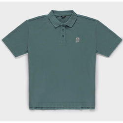 Green Cotton Polo Shirt Refrigiwear