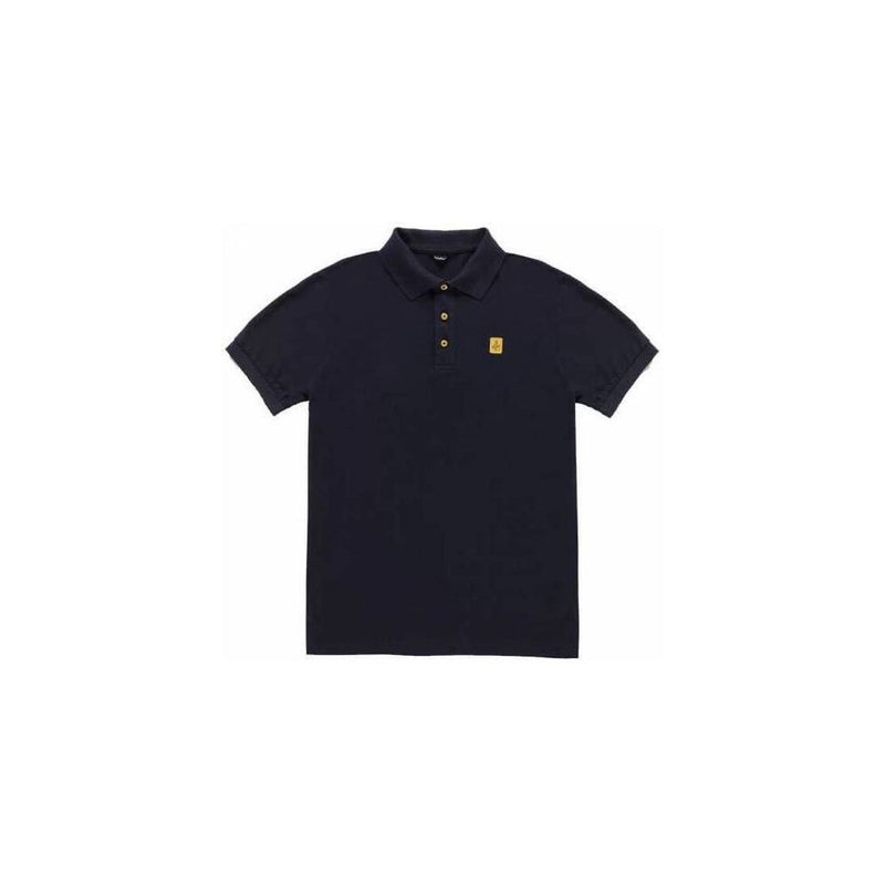 Blue Cotton Polo Shirt Refrigiwear