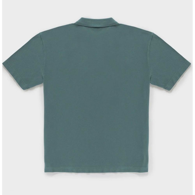 Green Cotton Polo Shirt Refrigiwear
