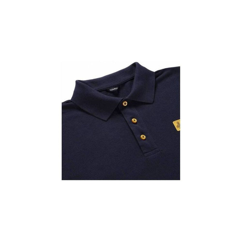 Blue Cotton Polo Shirt Refrigiwear