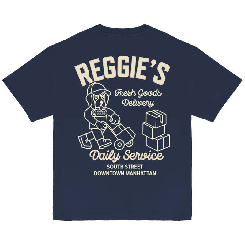 Blue Cotton T-Shirt Refrigiwear
