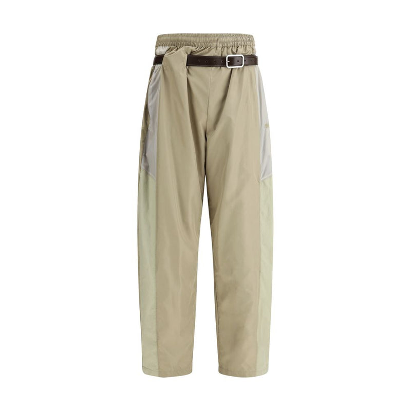 Nylon Pants with built-in belt Magliano