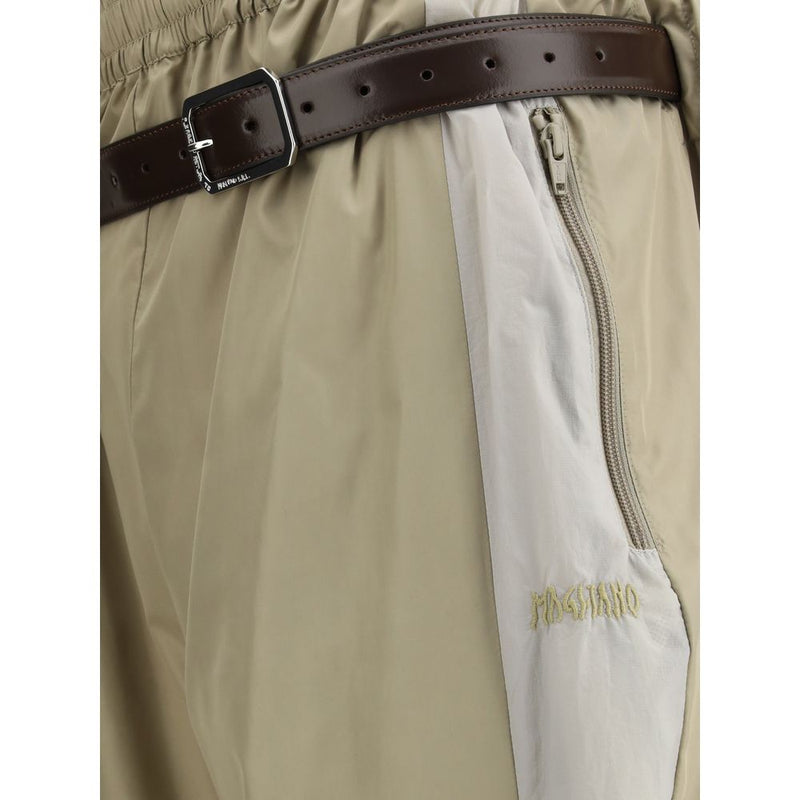 Nylon Pants with built-in belt Magliano