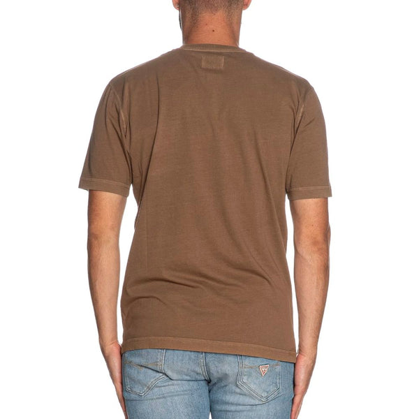 Brown Cotton T-Shirt Refrigiwear