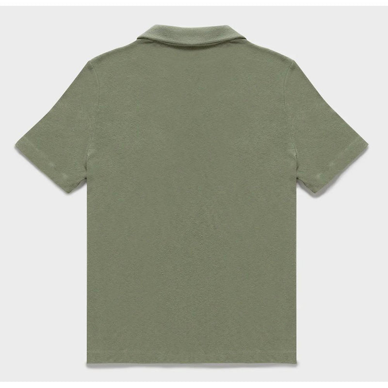 Green Cotton Polo Shirt Refrigiwear