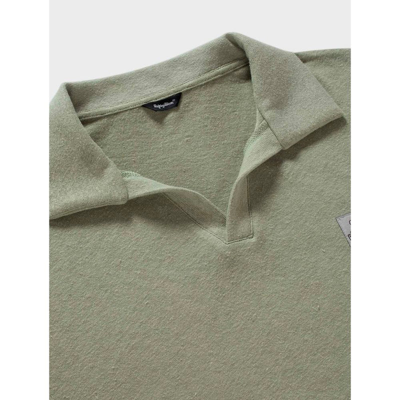 Green Cotton Polo Shirt Refrigiwear