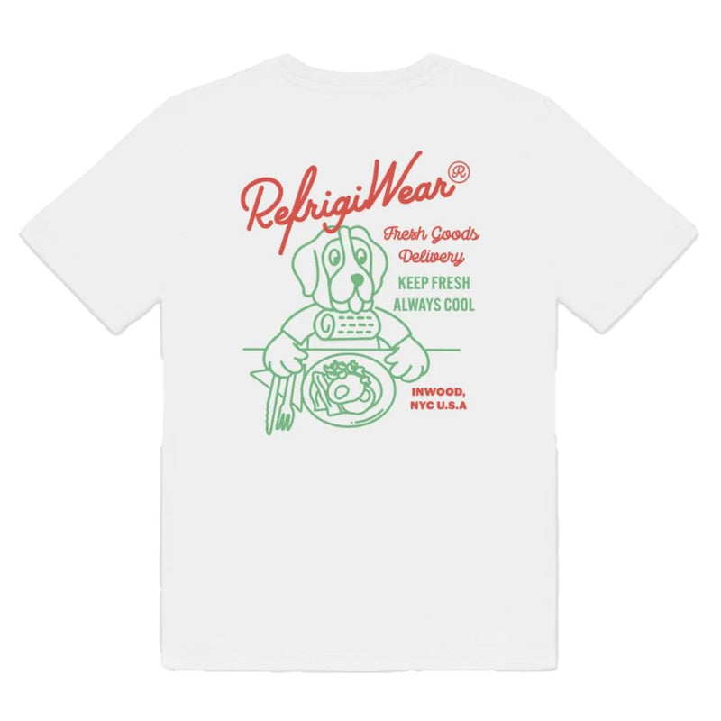 White Cotton T-Shirt Refrigiwear