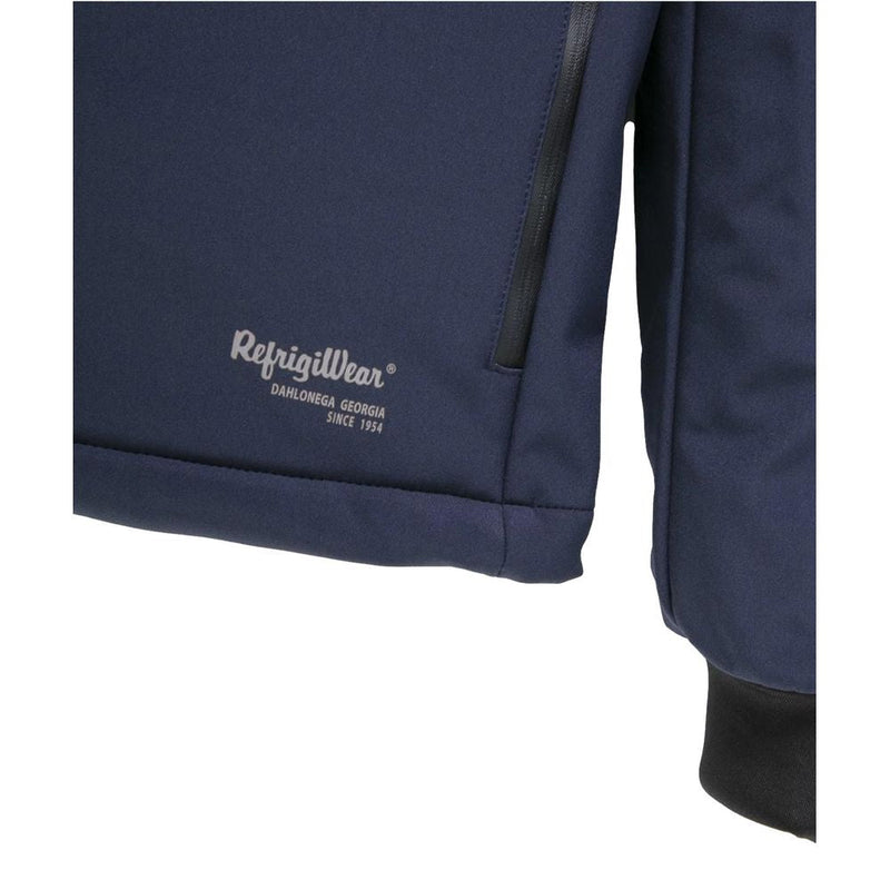 Blue Nylon Jacket Refrigiwear