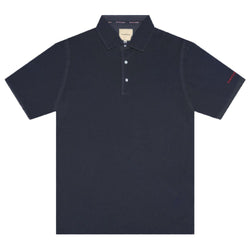 Blue Cotton Polo Shirt Tramarossa