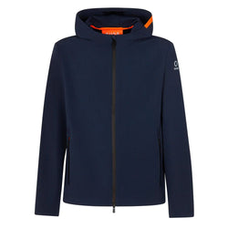 Blue Polyester Jacket Suns