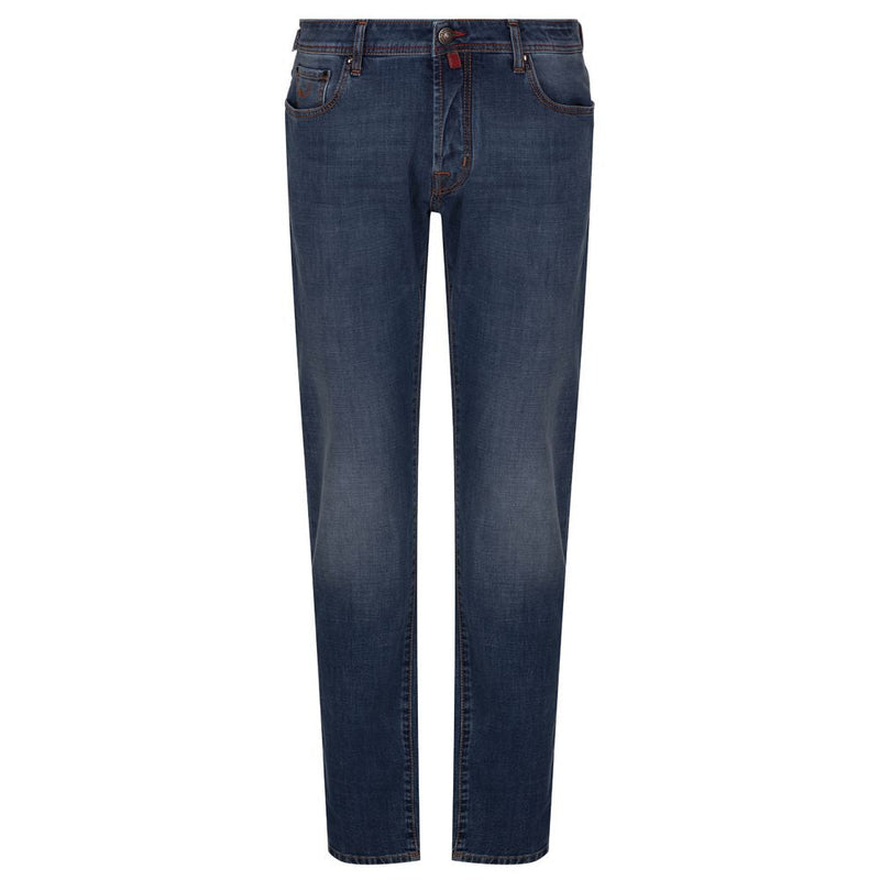 Blue Cotton Jeans & Pant Jacob Cohen