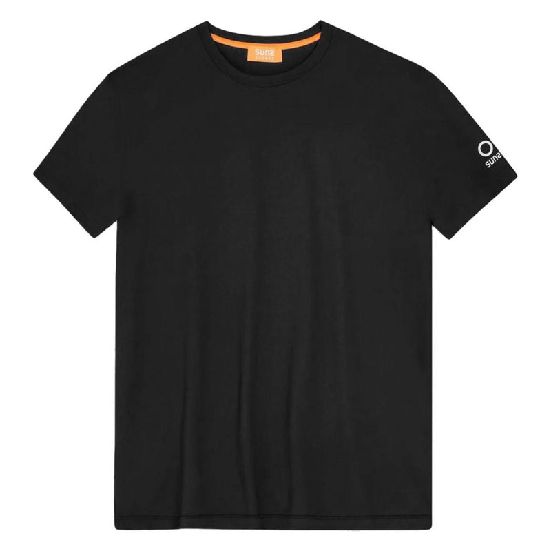 Black Nylon T-Shirt Suns