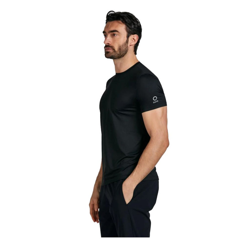 Black Nylon T-Shirt Suns