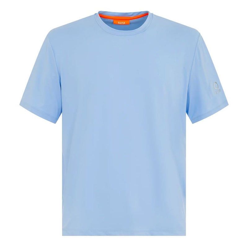 Gray Nylon T-Shirt Suns