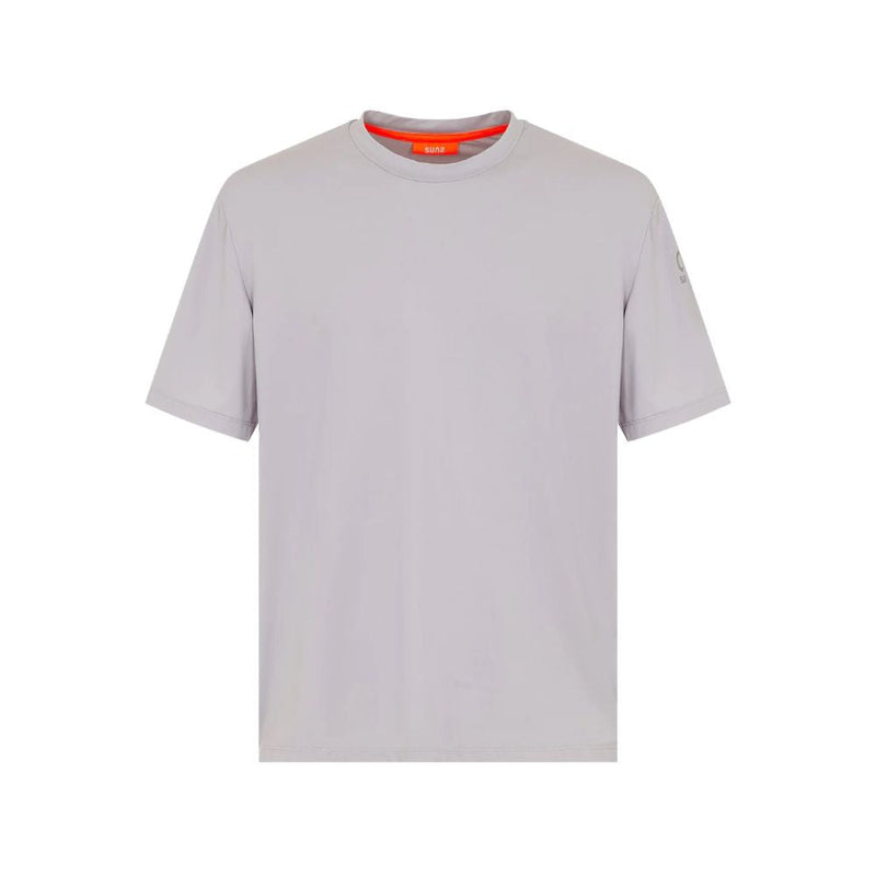 Gray Nylon T-Shirt Suns