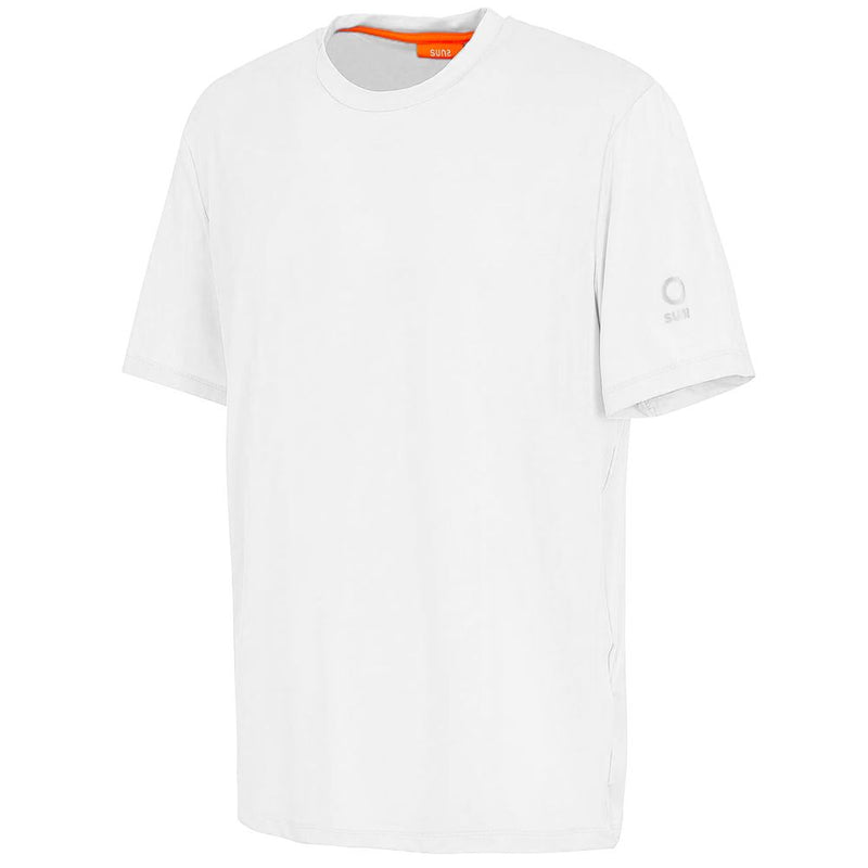 White Nylon T-Shirt Suns