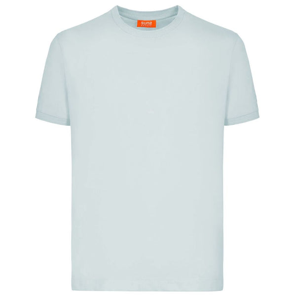 Gray Cotton T-Shirt Suns